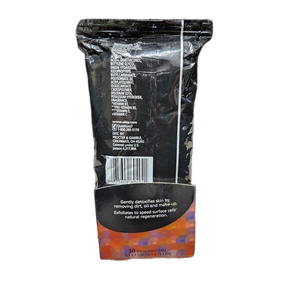 Olay Regenerist Micro-Exfoliating Wet‎ Cleansing Cloths 30 Wet Textured Cloths - Picture 2 of 2